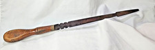 Antique Piano Screwdriver Cabinet Maker's Tuner Wood Handle Flathead Tool