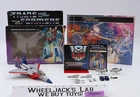 Starscream WITH BOX 100% Complete 1984 G1 Transformers Hasbro Action Figure