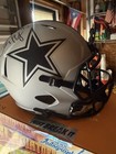Charles Haley Signed Dallas Cowboys Helmet, Beckett BAS Witness Autograph — photo 3