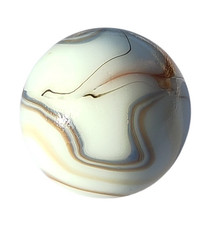 Vintage Transitional Glasmurmel 2cm 16,65g Swirl Sammlerst&uuml;ck