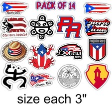 Puerto Rico Stickers  Puerto Rican Flag, Coqu , Taino Symbols  Cultural