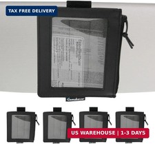 5 Pack Registration  Insurance Card Document Holder for Visor, Carrying Case fo