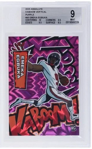 2025 Panini Emeka Egbuka Purple (Raw)