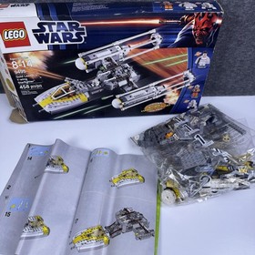 LEGO Star Wars 9495 Gold Leader's Y-wing Starfighter 458pcs Set W Box Manual