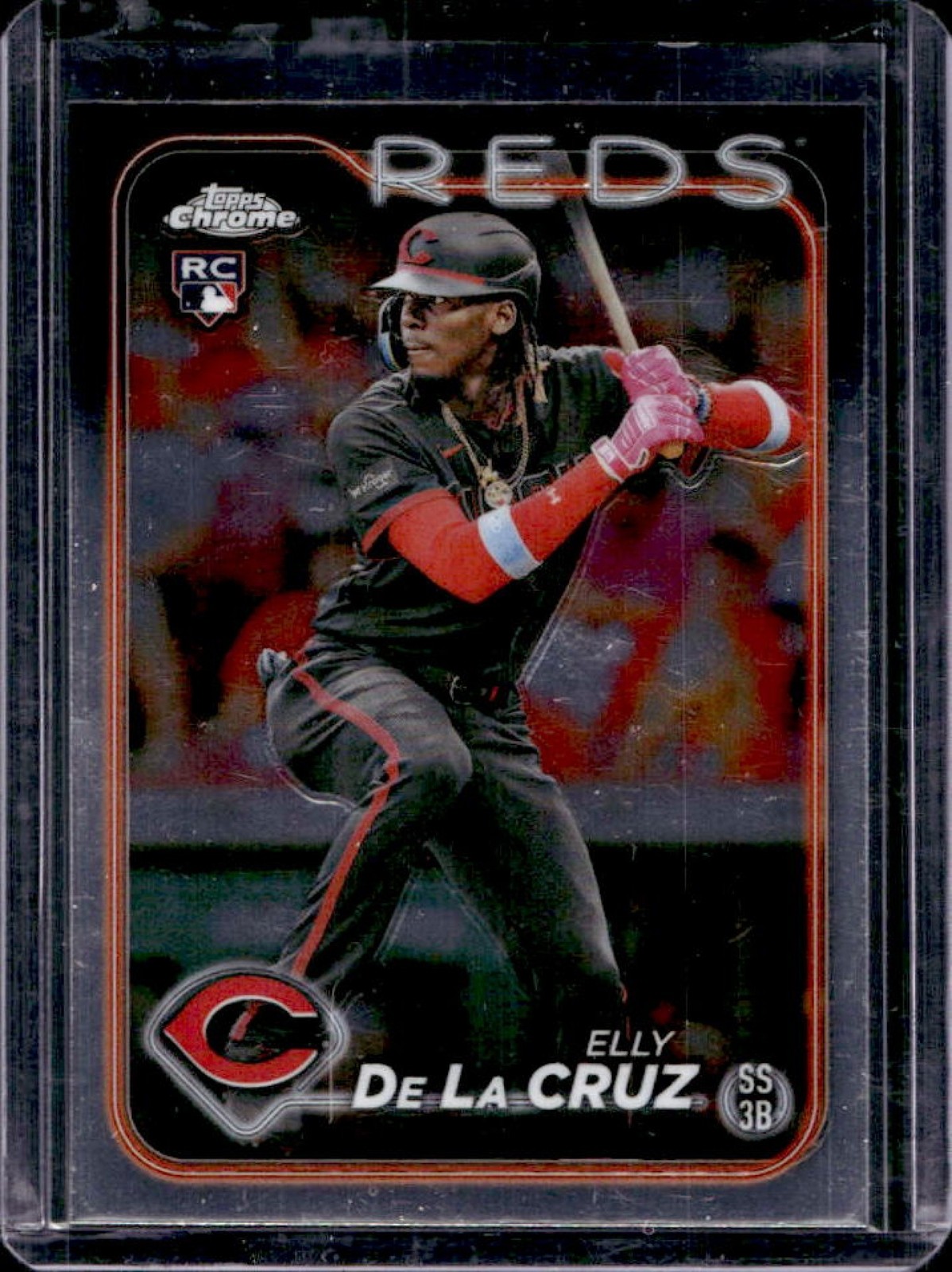 2024 Topps Chrome Elly De La Cruz RC Rookie #44 Reds