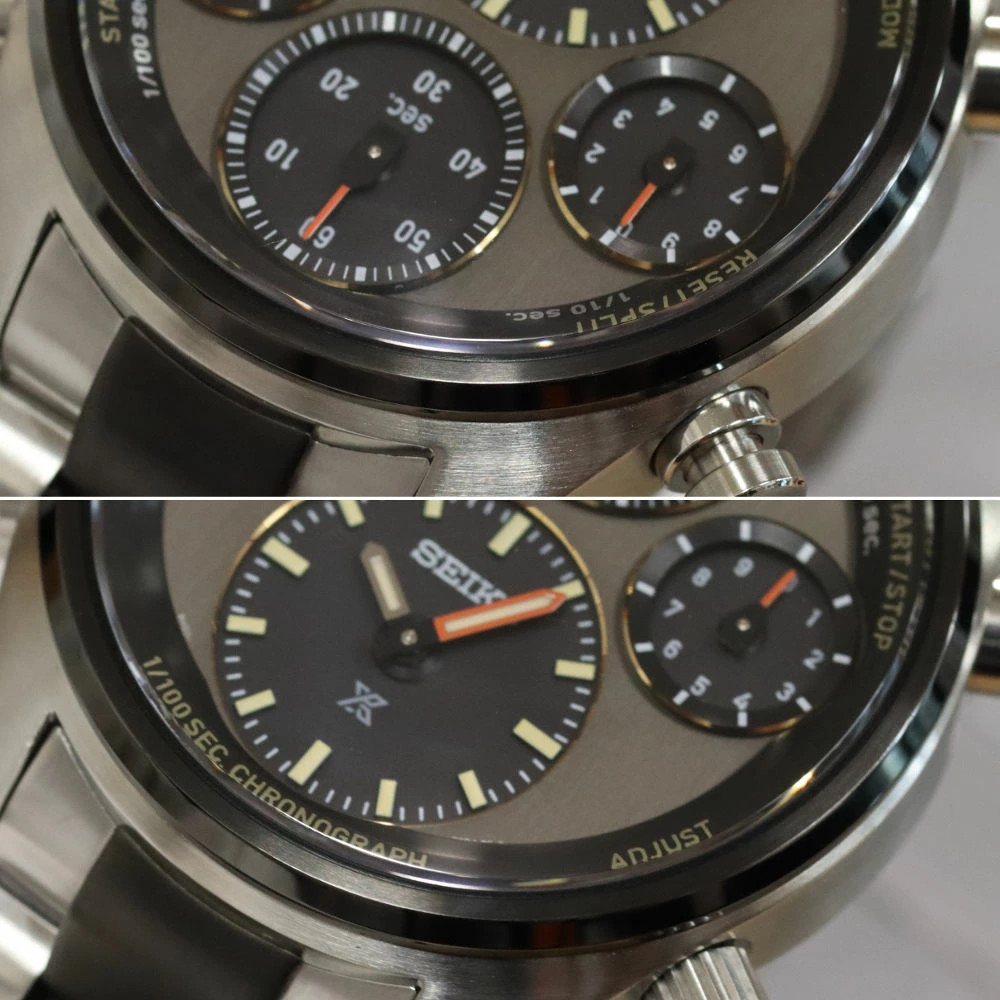 Seiko Prospex Speed Timer SBER005 8A50-00C0 Mens Watch Used Limited Edition image 3