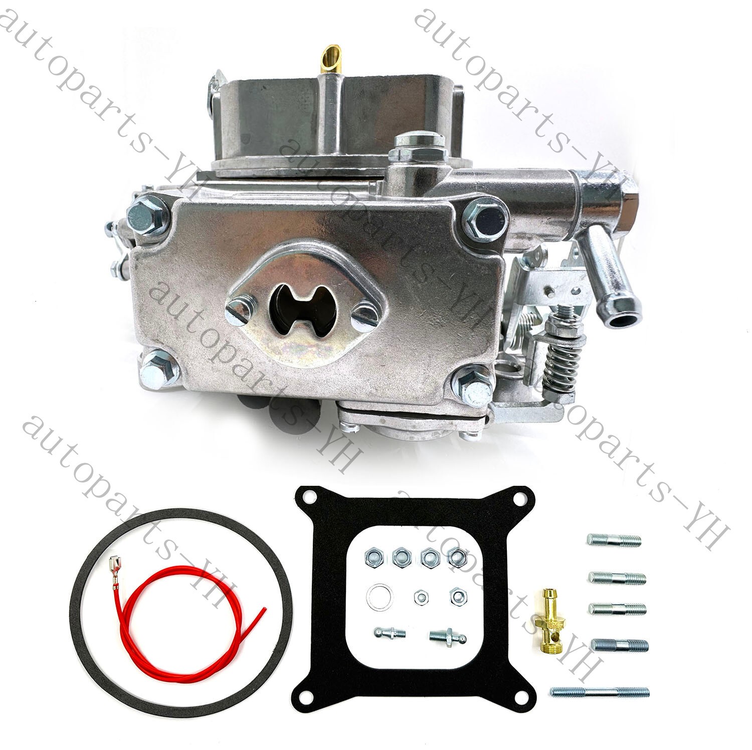 For Holley Carburetor 0-1850S Classic 4BBL Carb 4160 600 CFM Universal Chromate