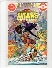 DC Comics The New Teen Titans Volume 1 Annual Book #1 VF+