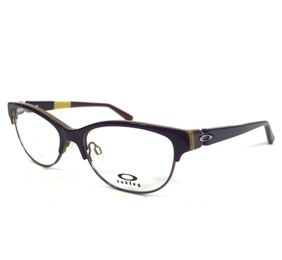 Oakley Eyeglasses Frames Throwback OX1108-0152 Dark Purple Full Rim 52-16-132