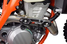 Scar Moto Motorcycle Motorbike Exhaust Guard Black