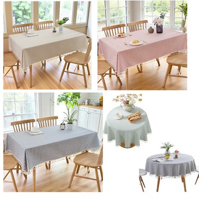 Tischdecken verschiedene Formen, Designs und Farben