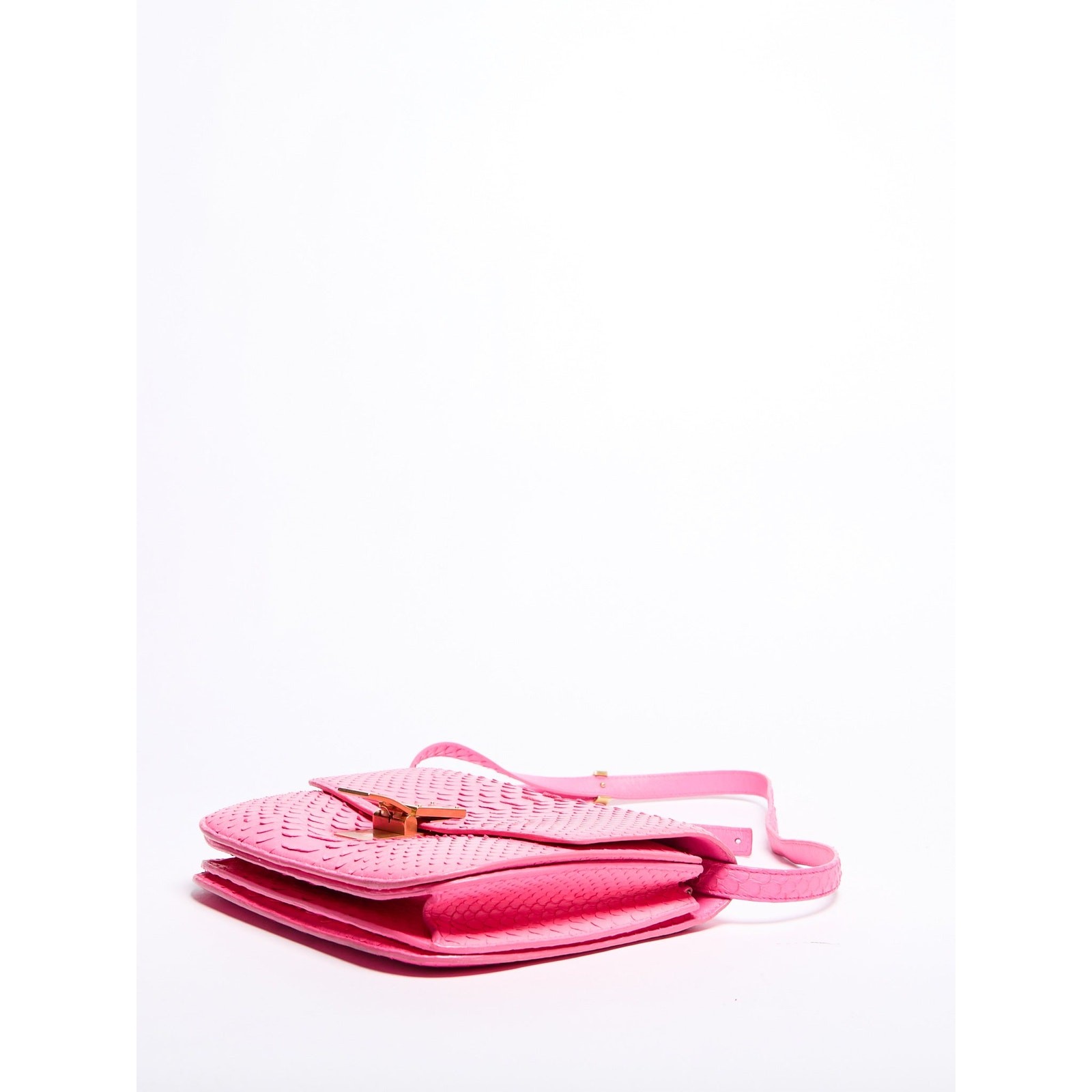 Celine Pink Python Box Bag - image 11