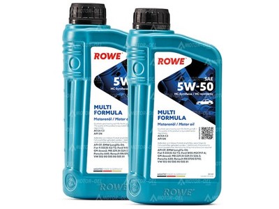 2 Liter (2x1L) ROWE HIGHTEC MULTI FORMULA SAE 5W-50