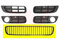 VAN Wezel LüFtungsgitter, StoßFäNger 7627590 FüR Skoda