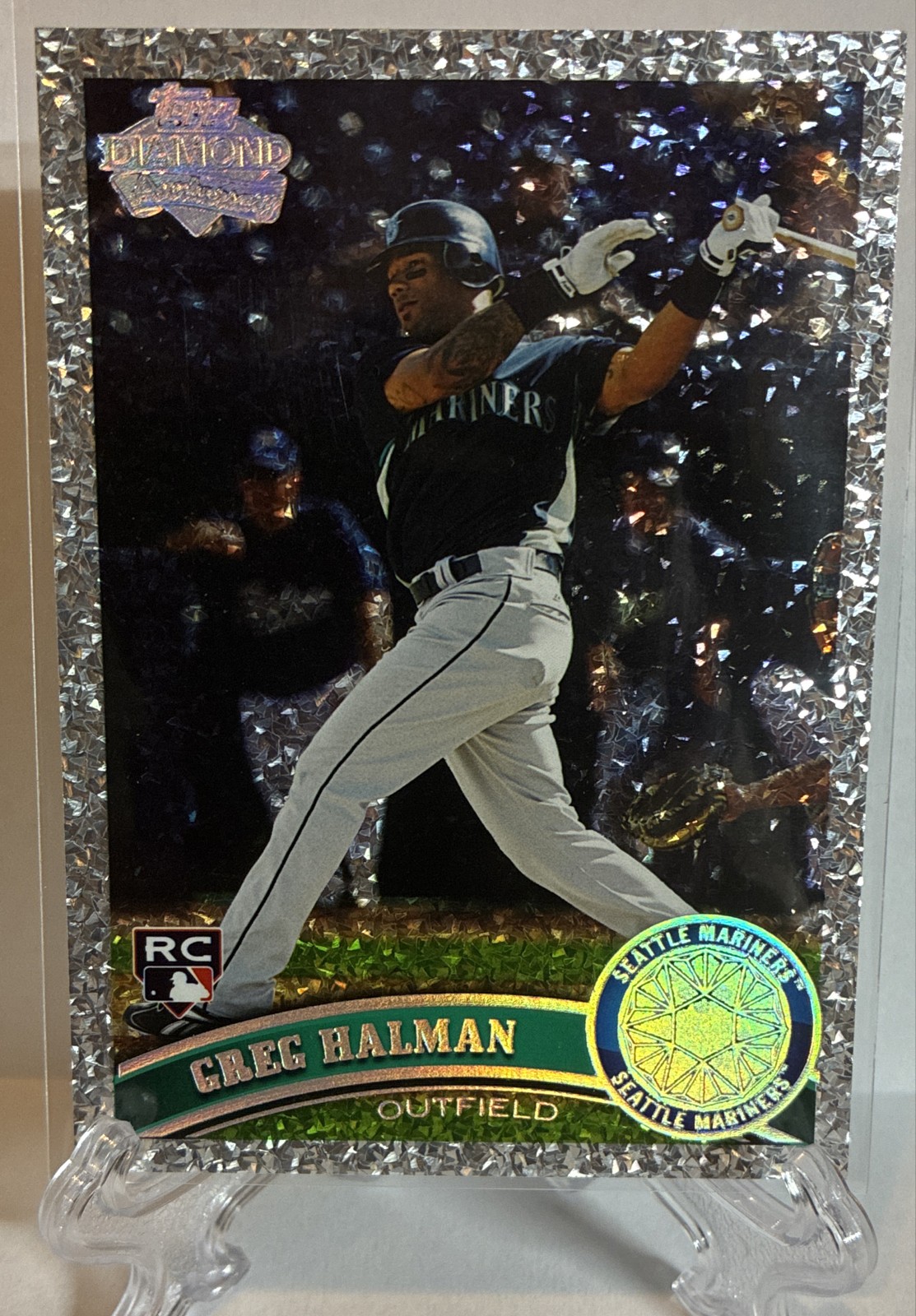 2011 Topps - Greg Halman #83 Platinum Diamond Anniversary (RC)