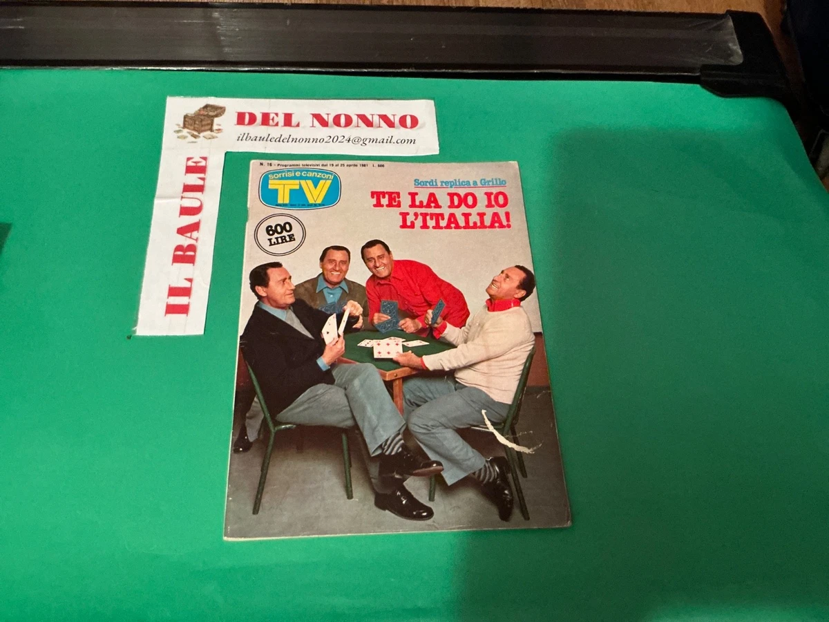 TV Sorrisi E Canzoni N°5 1981 - Sanremo 1981, Baudo, Pertini, Dallas - Vintage
