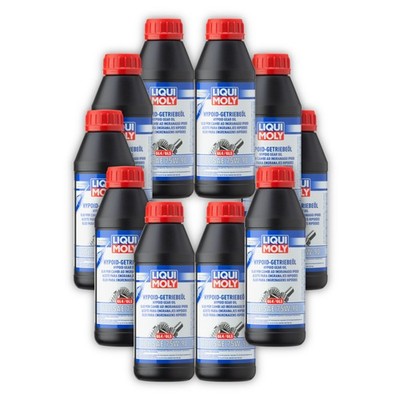 10x Getriebeöl LIQUI MOLY 1406 Hypoid Getriebe Öl (GL4/5) TDL SAE 75W-90 Öl