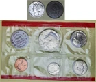 1 90% Silver Merc 10c, 1 Indian Head 1c (1941P & 1901) & 1 US Mint Set (1972D)