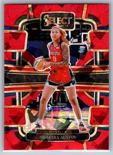 2024 Select WNBA Shakira Austin Red Ice #17 Washington Mystics