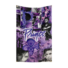 Prince Rogers Nelsons singer Fans Flag Banner Tapestry Wall Hanging Decor 3x5Ft
