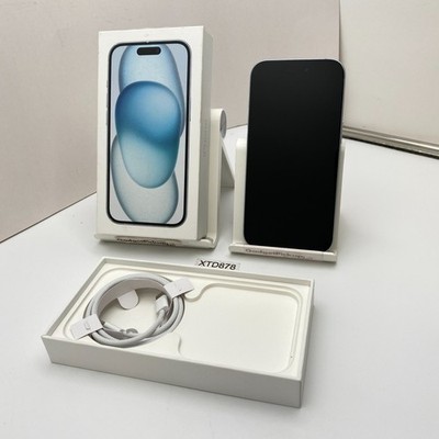 Apple iPhone 15 - 128GB - Blue (Unlocked) - Open Box | eBay