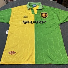 Manchester United 1992 - 1994 3rd third vintage shirt Jersey Umbro Size L
