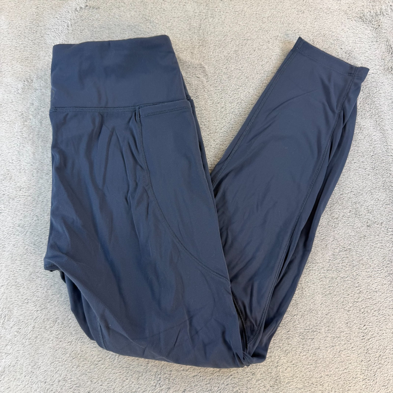 Calia Leggings Women’s Medium Gray High Rise Athletic Pants Pockets