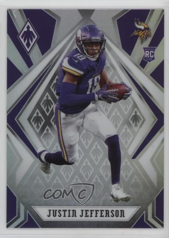 2020 Panini Phoenix Rookies Silver Justin Jefferson #111 6e0