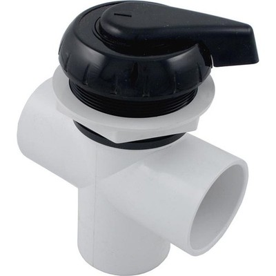 Diverter Valve, Hydro-Air/BWG Hydroflow, 2''s, 3 Port, Black