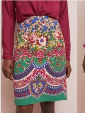 Anthropologie Maeve Sheffield floral pencil skirt size 2