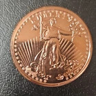 U.S. Mint American Eagle 1 oz Copper Coin 1993 .999 Fine Bullion Coin