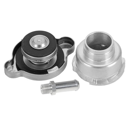 Aluminum Weld-On Radiator Filler Neck 32mm 1-1/4" ID with 1.1 Radiator Cap A2 - Picture 4 of 4
