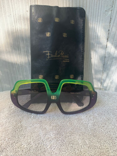 RARE ***Vintage* Unisex ** Emilio Pucci*** Sunglas