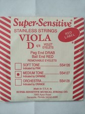 Viola 15/16" Red Label SS D String SS4127 medium / new-old stock