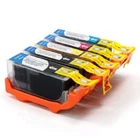 5PK NON-OEM ink Set for Canon220/221 Pixma MP540 MP620 MP640 MP980