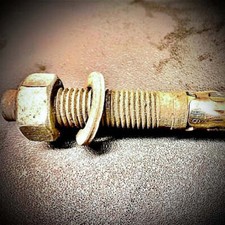 M10 Throughbolts Galvanised Heavy Duty Masonry Concrete Anchor