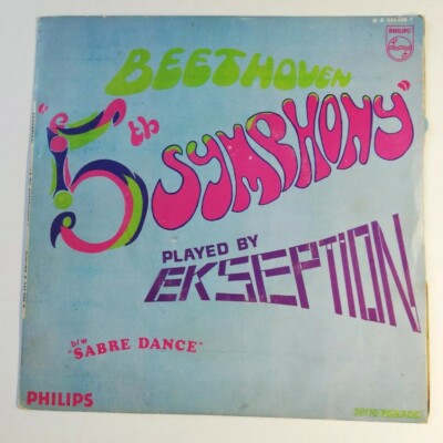 N267 Vinyl 45 Touren Beethoven 5. Sinfonie gespielt von Ekseption, Säbeltanz 