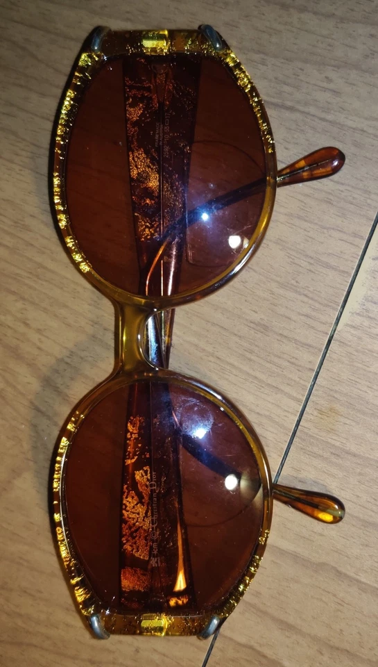 Gafas de sol vintage Christian Dior 2592 doradas y marrones Austria BUEN estado años 90 Foto 2 de 4