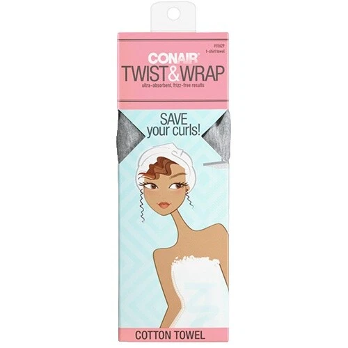 Cotton Blend Hair Towels