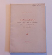 Beltrami LEONARDO _ TIBURIO CATTEDRALE DI MILANO _ Allegretti 1903 _ AUTOGRAFO