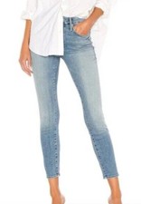 MOTHER Size 28, High Waisted The Looker Crop, Swimming Pool Sunday Wash, EUC