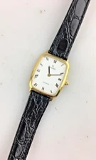 Bulova Watch Doesn't Work Quartz 22Mm Analog Tonneau For Spare Parts