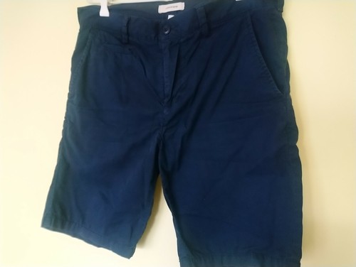 Navy Blue Cotton Chino Shorts Sz 