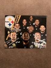 2021 Pittsburgh Steelers Draft Class Autographed Photo Friermuth Green Moore