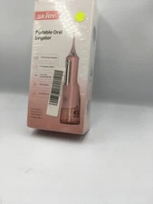 SEJOY Portable Oral Irrigator Water Flosser Dental  Teeth Cleaner 5 Jet Tips! RS