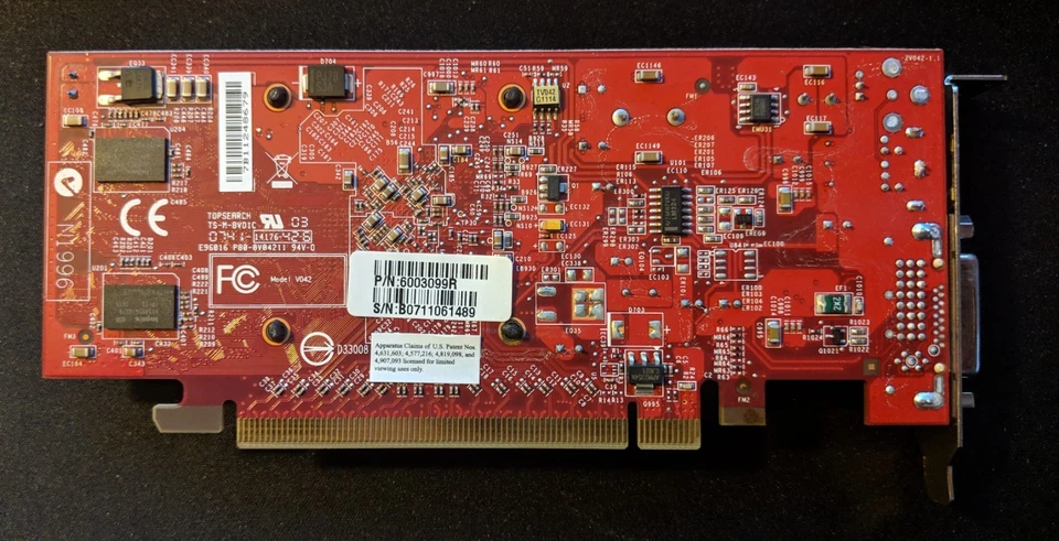 MSI ATi Radeon X1300 V042 6003099R PCI-E DVI DDR2 128MB GRAPHICS Video CARD NEW? - Image 2 of 3