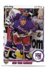 KRIS KING 1990-91 UPPER DECK ROOKIE CARD NM-MT CONDITION