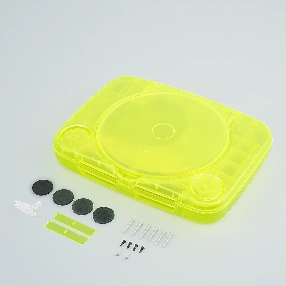 Replacement Plastic Housing Shell Translucent Case for Playstation One ...