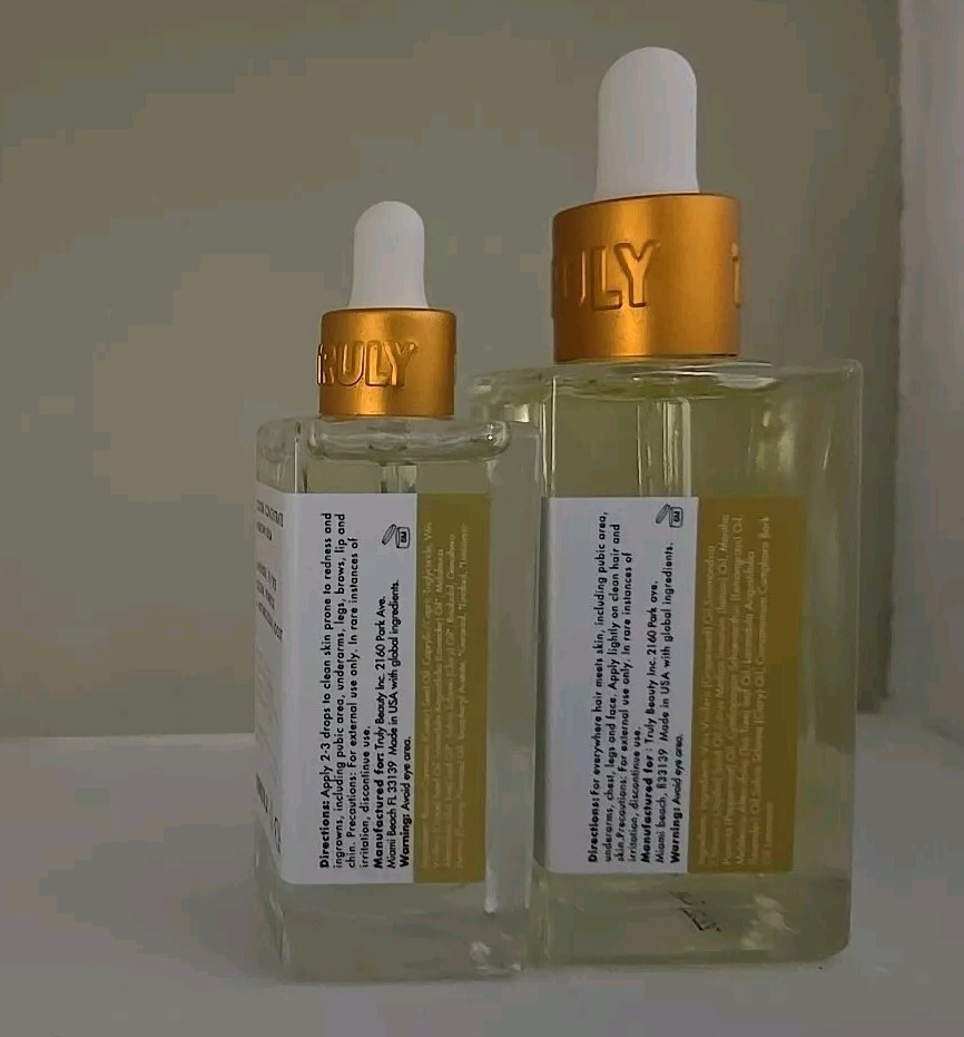 Truly Beauty Cooka Oil Pubic Hair and Skin Softening Oil eBay