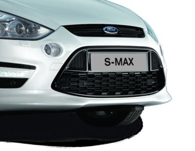 Original Ford S-Max 2010-2015 vordere stoßfänger-Grill Hochglanz Schwarz 1702438